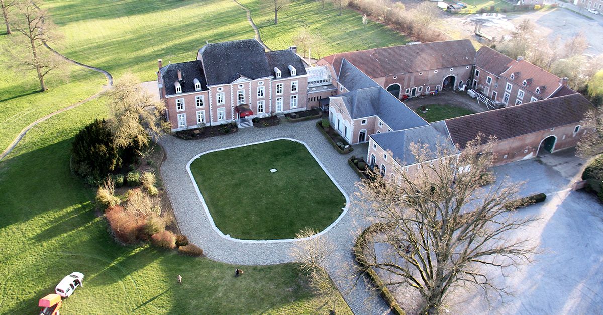Vol en montgolfiere au Château de Limont