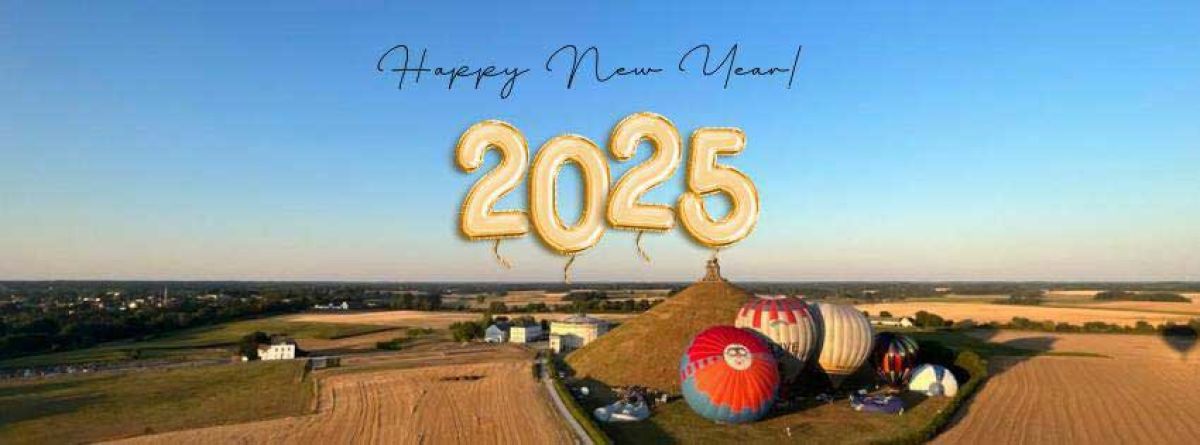 Toute l'équipe de Montgolfiere.be vous souhaite une joyeuse année  2025