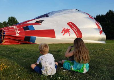 Vol montgolfiere à l'ULModrome de Baisy-Thy