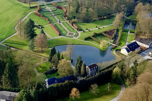 Vol en montgolfiere Jardins d'Annevoie