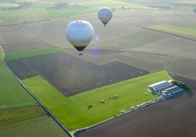 Vol montgolfiere à l'ULModrome de Baisy-Thy