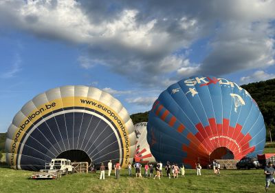 Gonflement montgolfiere Namur