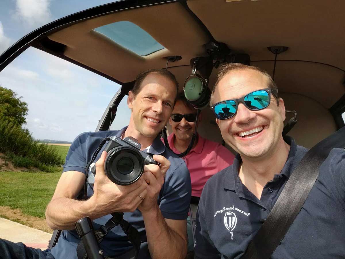 Vol en hélicoptère Belgique