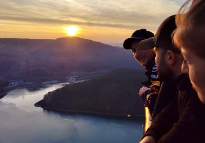 Vol montgolfière Commune de Trois-Ponts